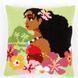 PN-0168027 Набір для вишивання хрестом (подушка) Vervaco Disney "Vaiana Moana, Island girl"