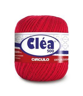 3635 CLEA 500 пряжа (100% мерс.бавовна, 76гр. 500м. ), червоний 1076677 фото
