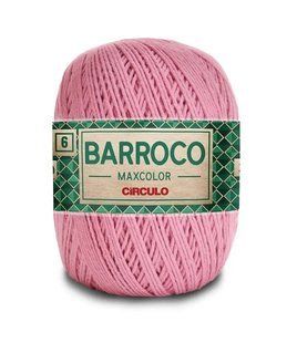 3390 BARROCO MAXCOLOR 6 пряжа (100% бавовна, 200гр. 226м), рожевий 1076543 фото