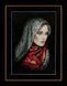 PN-0155033 Набір для вишивки хрестом LanArte Woman in Veil "Жінка у вуалі" 1061944 фото