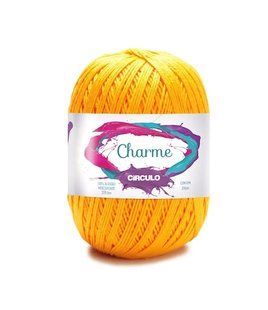 4146 CHARME пряжа (100% мерс.бавовна, 150гр. 396м. ), жовтий 1076044 фото