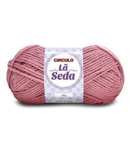 6457 LA SEDA пряжа (70% акрил 30% вовна, 100гр. 166м. ), рожевий 1075400 фото
