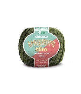 5368 AMIGURUMI SLIM пряжа (100% бавовна мерсерізована,70 г, 178 м ), оливковий 1080755 фото