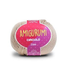 7564 AMIGURUMI пряжа (100% мерс.бавовна, 125гр. 254м.), бежевий 1075936 фото