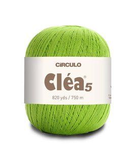 5203 CLEA 5 пряжа(100% мерс.бавовна, 151гр. 750м. ), салатовий 1076269 фото