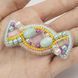 БП-250 Набір для виготовлення брошки Crystal Art "Цукерка" 1068068 фото 2