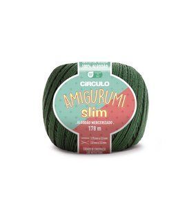 5398 AMIGURUMI SLIM пряжа (100% бавовна мерсерізована,70 г, 178 м ), смарагдовий 1080743 фото