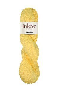 1317 INLOVE пряжа 100% COTTON 125 м/100 г., жовтий 1078190 фото