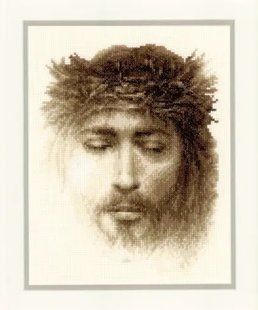 PN-0145795 Набір для вишивки хрестом Vervaco Jesus "Іісус" 1060341 фото