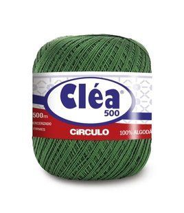 5398 CLEA 500 пряжа (100% мерс.бавовна, 76гр. 500м. ), зелений 1076700 фото