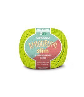5583 AMIGURUMI SLIM пряжа (100% бавовна мерсерізована ,70 г, 178 м ), салатовий 1080751 фото