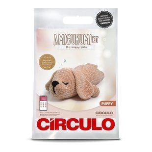 1 AMIGURUMI KIT - HAPPY TIME PUPPY (100% бавовна) 1077892 фото