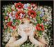 PN-0156698 Набір для вишивки хрестом LanArte Girl with flowers "Дівчина з квітами" 1073156 фото 1