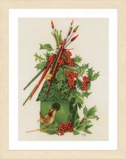PN-0173607 Набір для вишивки хрестом LanArte My winter home "Мій зимовий будинок" 1065932 фото