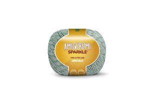 5745 AMIGURUMI SPARKLE пряжа (98% бавовна, 2% металік 80 г.149 м.), оливковий 1078068 фото